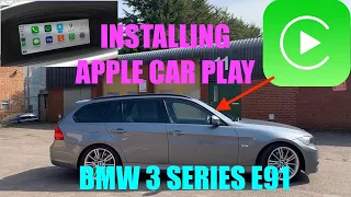 Installing Apple car play into a BMW 3 Series E91