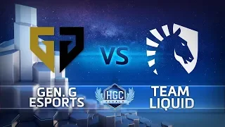 HGC Finals 2018 - Game 1 - Gen.G vs. Team Liquid - Bracket Stage Semifinals