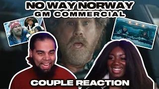 Couple Reaction to Will Ferrell GM Super Bowl Ad - No Way Norway General Motors Commercial