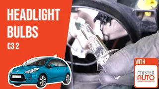 How to replace the headlight bulbs C3 mk2 💡