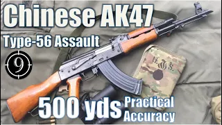 Chinese AK47 to 500yds: Practical Accuracy (Type 56 Assault Rifle)