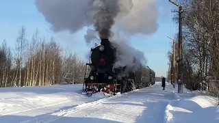 Fantastic smoke on a frosty day