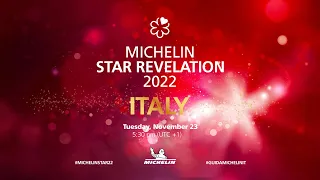 Discover the MICHELIN Guide 2022 selection for Italy