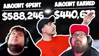 React: $1,000,000 in LOTTO SCHEINE - Wie viel hat Mr. Beast gewonnen?!