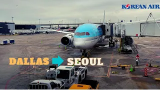 Flight Review - Korean Airlines (KE32) | DFW-ICN | Economy Class | B787-9