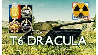 T6 DRACULA world of tank blitz 6 and 5 Kills Mastery Gameplay New Premium 4800DM