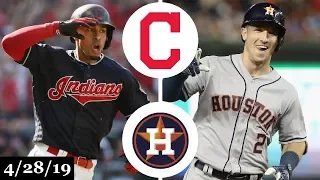 Cleveland Indians vs Houston Astros Highlights | April 28, 2019