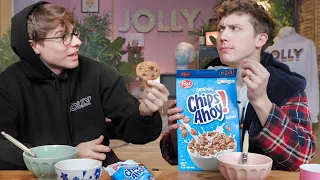 America’s WEIRDEST Candy Cereal Collabs!? (ft. Twinkie Cereal😱)