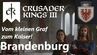 Crusader Kings 3 - Brandenburg | Vom Grafen zum Kaiser! #4 [Schwerer Start/Deutsch/Livestream]