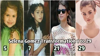 Selena Gomez Transformation From 1 to 29 Years Old (2021)