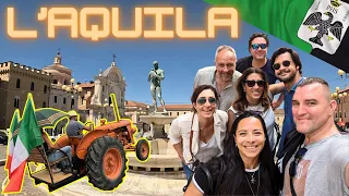 Small Town Italian Life in L'Aquila | Rocca di Cambio