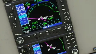 Beginners guide to programming flightplans in the Garmin GNS530 GPS in Microsoft Flight Simulator