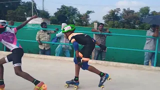 B.Sujai bala //Gold medal 🥇//Under-12 // skating competitions ///final Race //