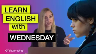 English with Wednesday |  Learn English through movies