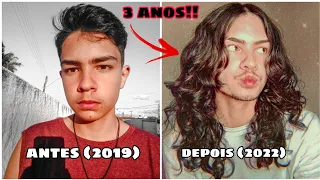 3 ANOS DEIXANDO O CABELO CRESCER [ONDULADO 2A/2B] - FILIPE REIS