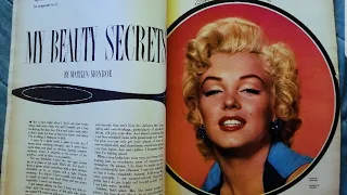 My BEAUTY SECRETS By MARILYN MONROE | 1953 Magazine Article