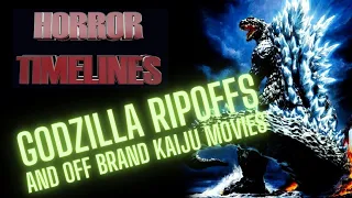 10 Godzilla Ripoffs and Crazy Kaiju : Horror Timelines Lists Episode 64