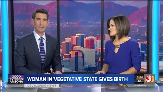 Latest on Arizona woman who gave birth while in vegetative state