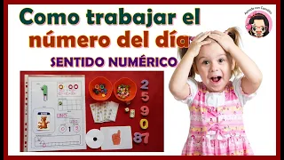 COMO TRABAJAR LOS NÚMEROS EN PRIMARIA-NÚMERO DEL DÍA /SENTIDO NUMÉRICO