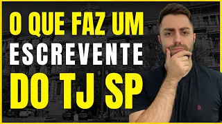 O que faz um Escrevente do TJSP | Concurso TJ SP