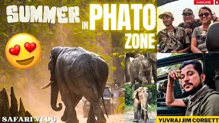 ELEPHANT ATTACK PHATO ZONE MAIN 😱 #yuvrajjimcorbett