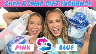 $100 PINK 💗 & BLUE 💙 GIFT SWAP EXCHANGE FROM FIVE BELOW! *WHO WON?!*