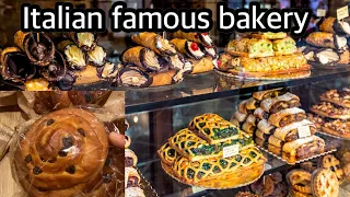 Most Famous Bakery in ITALY| (Cakes, Sweets and Biscuits)  Italy Travel Vlog