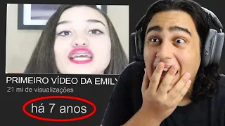 REAGINDO AO PRIMEIRO VÍDEO DOS YOUTUBERS *MUITO FOFO*