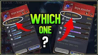 CRIT DMG or ATK % is Better ??? | HOW TO TEST | Watcher of Realms