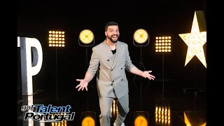 Zé Pedro, muito humor no palco de todos os talentos | Got Talent Portugal 2022