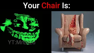 troll face becoming uncanny ( your chair is ) | trollge | troll face