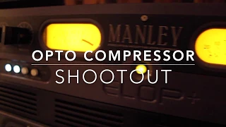 LA2A, WA2A & Manley ELOP+ I Compressor Shootout I Shred Shed