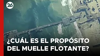 MEDIO ORIENTE | Gazatíes cuestionan propósito real del muelle flotante construido por EEUU