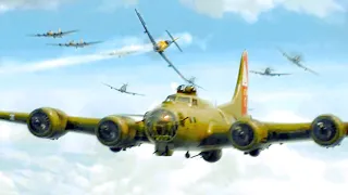 Messerschmitt vs B-17, P-51  (Red Tails 2012)