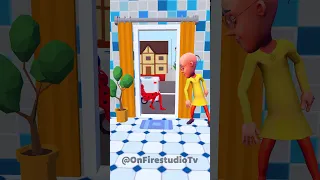 Motu Patlu Spooky Escape 👻🏃‍♂️ #short #ytshorts #viral