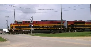 BNSF & KCS in the Rock River Valley: Oregon, IL to Byron, IL 8.29.2016