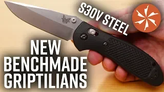 New 2019 Benchmade Griptilian Folding Knives With S30V Blade Steel Now Available at KnifeCenter.com