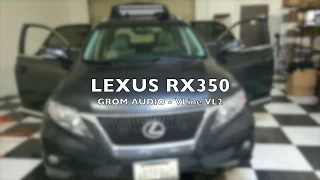 VLine Navigation System install in Lexus RX 350 450H 2010 2011 2012 with Android Auto CarPlay