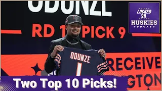 Washington has Penix and Odunze go back-to-back in the top 10 of the NFL draft