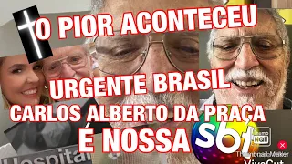 MISERICÓRDIA AOS 84 ANOS INFELIZMENTE CARLOS ALBERTO DE NÓBREGA CONTINUA INTERNADA