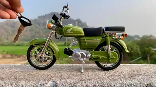 1:12 Scale  Honda Jialing JH70 Diecast Motorcycle [ Unboxing ]