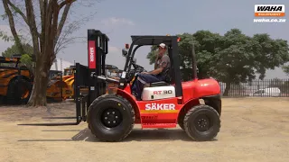 Saker RT30 Rough 3 Ton Terrain Forklift