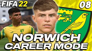 AVOIDING RELEGATION?!? | FIFA 22 NORWICH CAREER MODE | S1 EP8