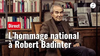 Hommage national à Robert Badinter : suivez la cérémonie présidée par Emmanuel Macron en direct