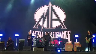 Metal Allegiance JBush and ChuckB, Pledge of Allegiance at Rock in Rio, Rd Janeiro/Brazil 02.09.2022