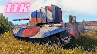 FV4005 Stage II  11K Damage 6 Kills & FV4005 Stage II  12.6K Damage   World of Tanks Gameplay (4K)