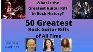 50 Greatest Rock Guitar Riffs of All Time