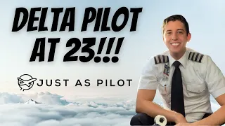 Flying for Delta at 23!!! | Interview with Pilot Sergio