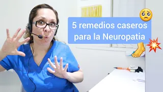 5 MANERAS para QUITAR la NEUROPATIA DIABETICA 🦶🦶