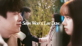 Seon Woo + Lee Dam | “𝓉𝒽𝑒 𝓉𝒾𝓂𝒾𝓃𝑔𝓈 𝑜𝒻𝒻 , 𝓉𝒽𝑒 𝓅𝓁𝒶𝒸𝑒 𝒾𝓈 𝓌𝓇𝑜𝓃𝑔”